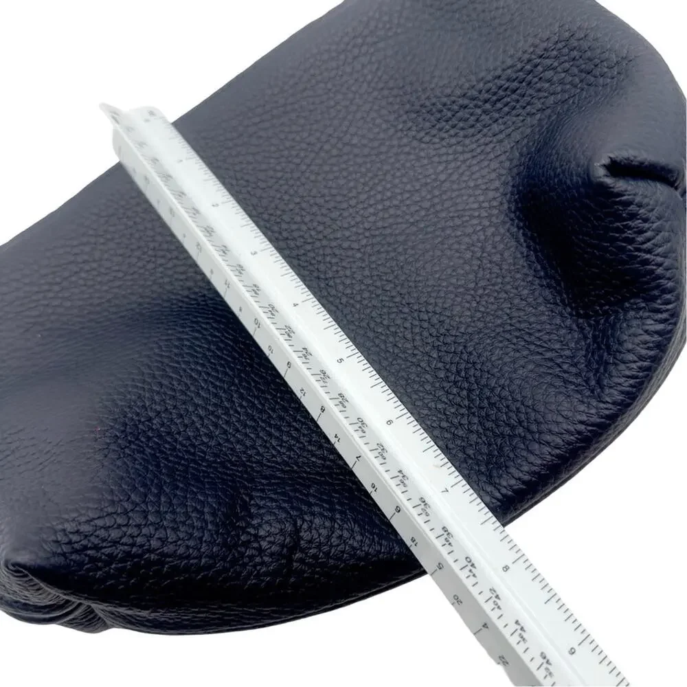 J'ALLEN LEIGH handcrafted 100% leather blue pouch UNISEX